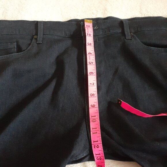 PAIGE Men's Size 44 Federal Slim Straight Leg Dark Wash Inkwell Denim Jeans - Picture 14 of 16